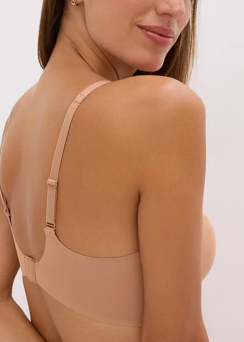 Soutien-gorge brassière rembourré découpe laser Feel Comfort, bonprix