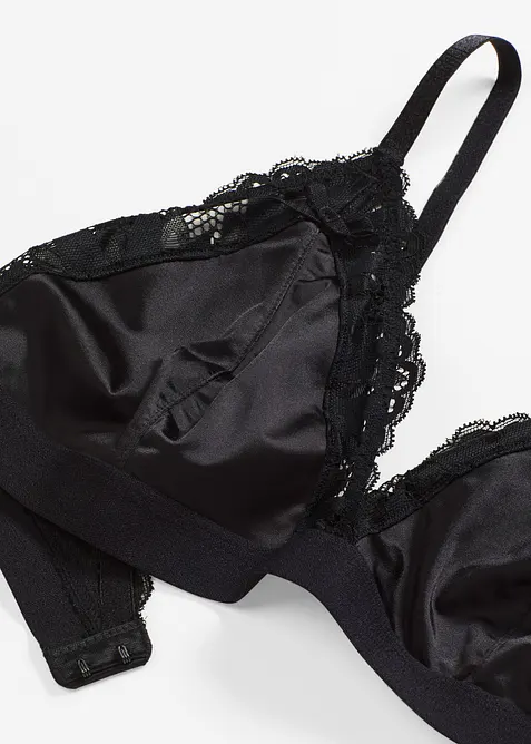 Soutien-gorge bralette en matière brillante, bonprix