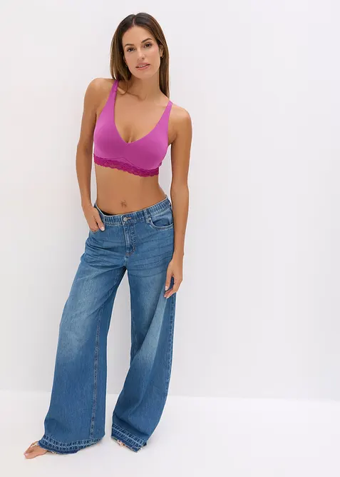 Lot de 2 soutiens-gorge bralette Feel Comfort en modal doux, bonprix