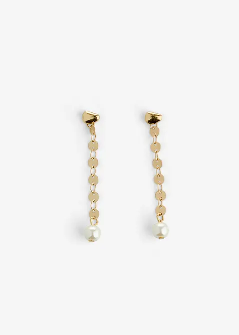 Boucles d’oreilles avec perles de verre, bonprix