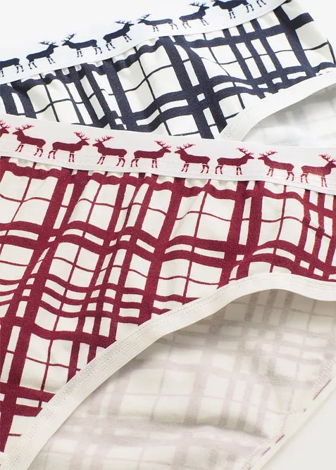 Lot de 4 slips Maxi coton, bonprix