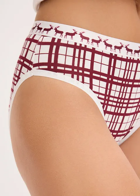 Lot de 4 slips Maxi coton, bonprix