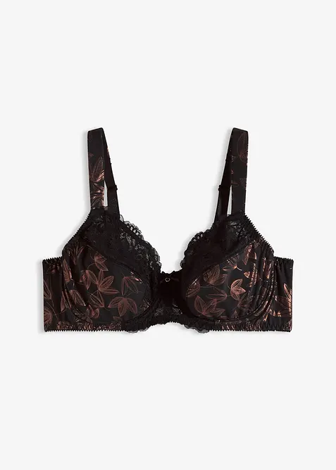 Soutien-gorge à armatures et imprimé scintillant, bonprix