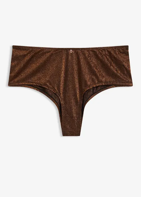 Slip Maxi brésilien en matière brillante, bonprix