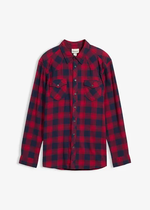 Chemisier en flanelle 100% coton, bonprix