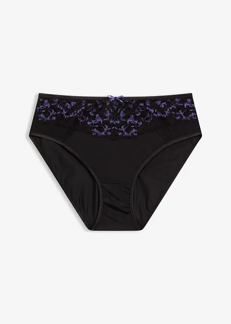 Slip Maxi avec dentelle, bonprix