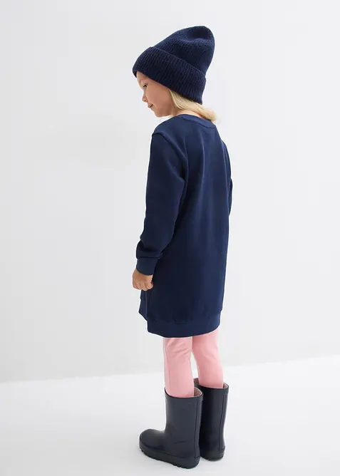 Robe en molleton 100% coton, bonprix