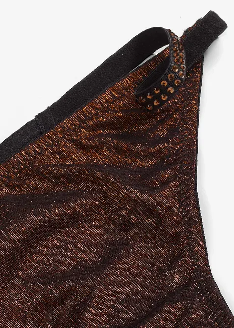 Tanga string en matière brillante, bonprix