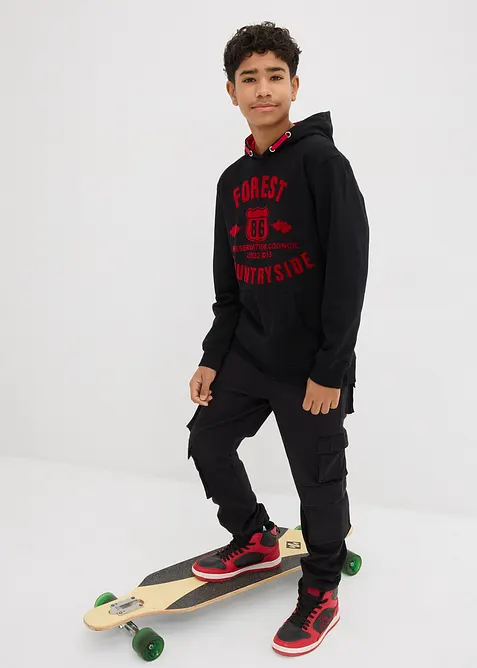 Sweat à capuche, bonprix