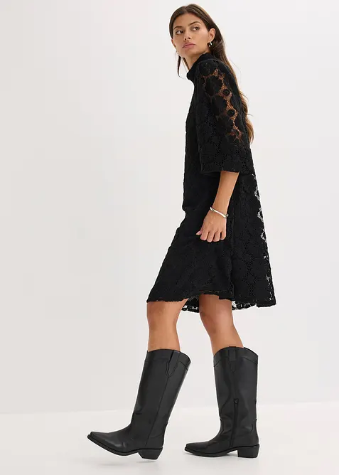 Robe courte en dentelle, bonprix