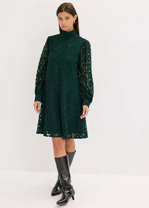 Robe courte en dentelle, bonprix