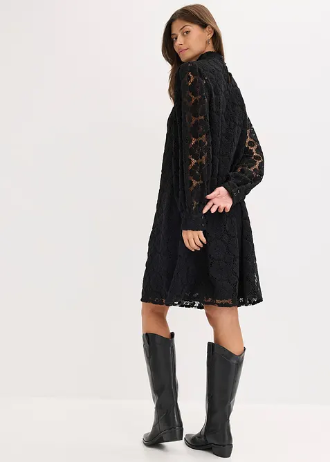 Robe courte en dentelle, bonprix