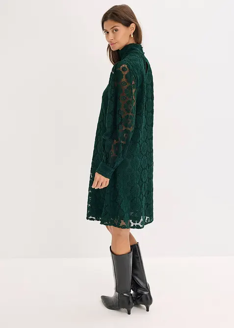 Robe courte en dentelle, bonprix