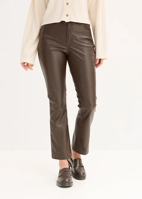 Pantalon enduit, bonprix