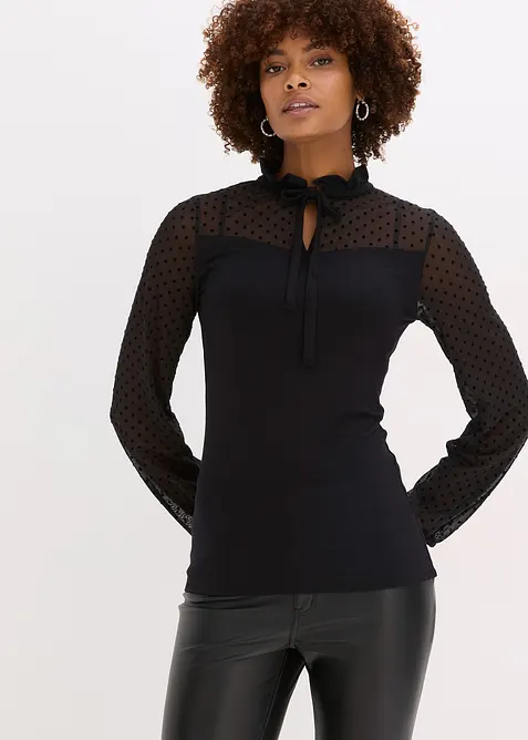 T-shirt en viscose extensible, bonprix