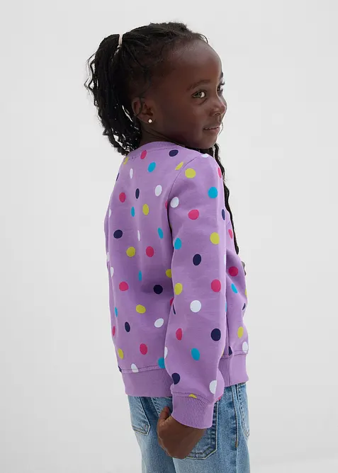 Lot de 2 sweats 100% coton, bonprix