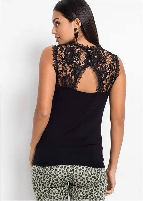 Top doux en viscose extensible, bonprix