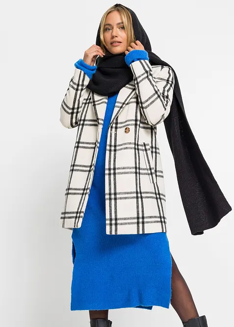 Écharpe-capuche brillante, bonprix