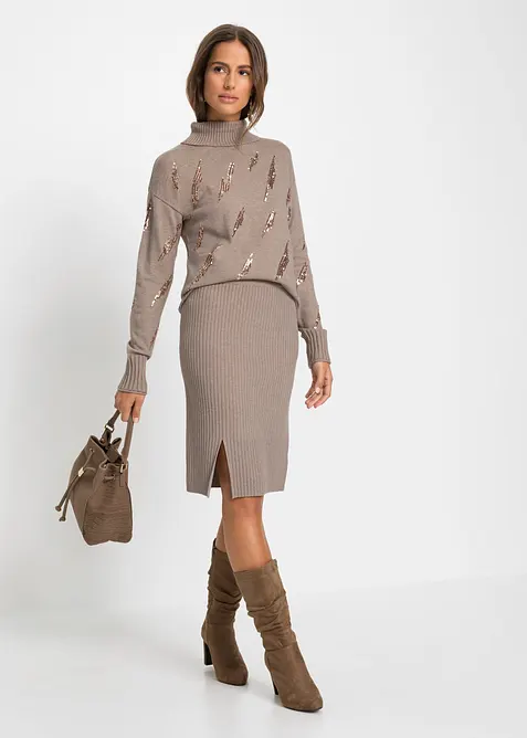 Pull doux et oversize en viscose majoritaire, bonprix