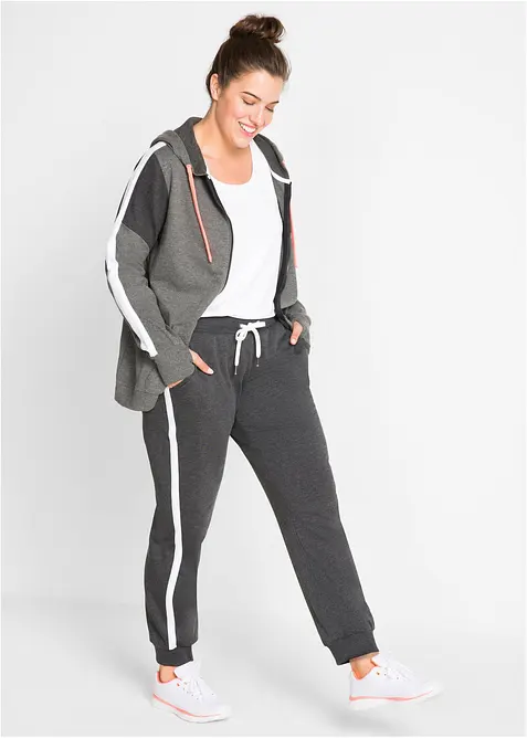Pantalon de jogging en coton mélangé, bonprix