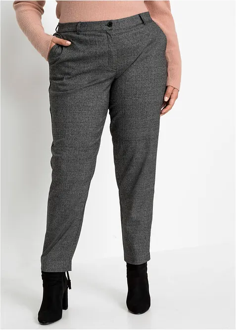 Pantalon chino à carreaux, bonprix