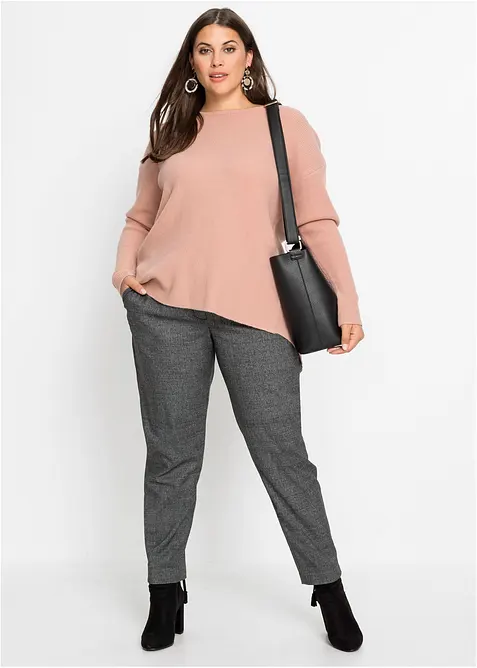 Pantalon chino à carreaux, bonprix