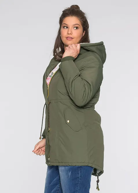 Parka avec doublure peluche, bonprix