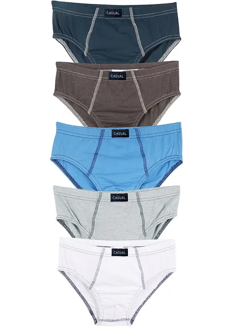 Lot de 5 slips doux, bonprix