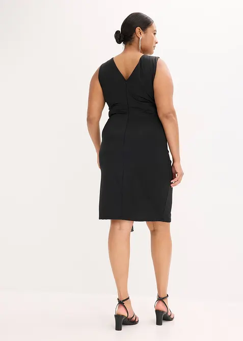 Robe en jersey avec une application en strass, bonprix