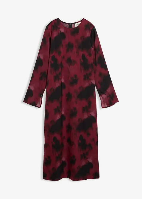 Robe midi en satin, bonprix