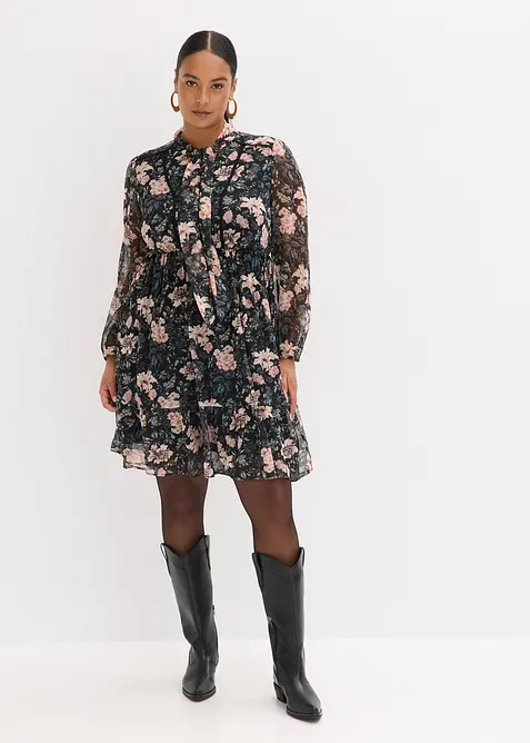 Robe en mousseline, bonprix