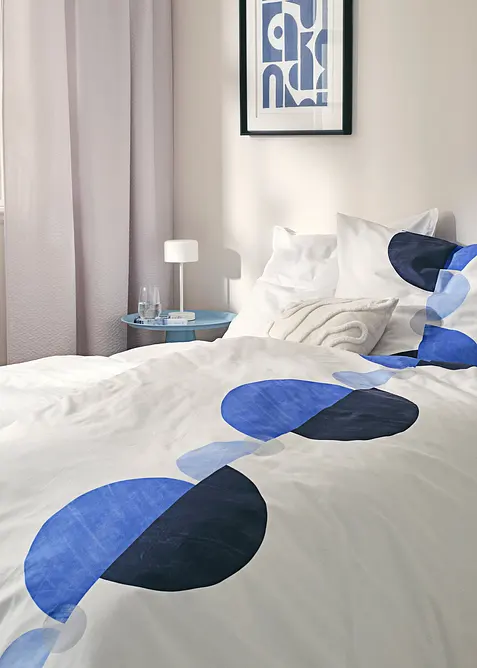 Parure de lit à imprimé graphique, bonprix