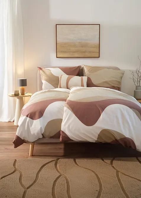 Parure de lit à motif graphique, bonprix