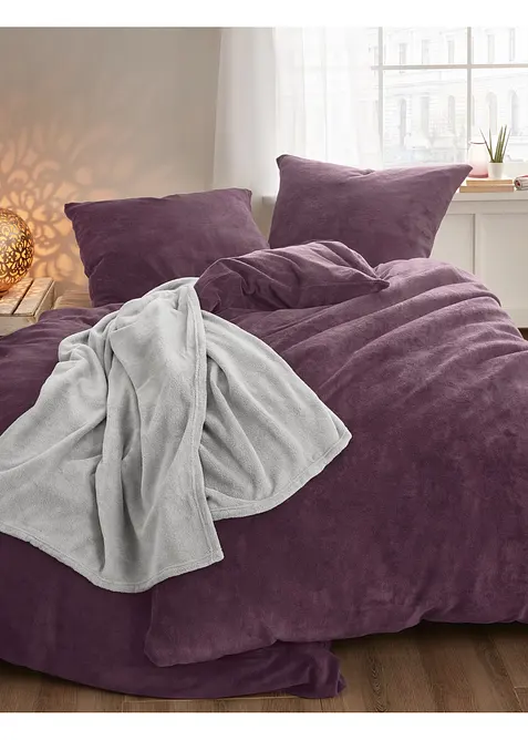 Plaid toucher cachemire, bonprix