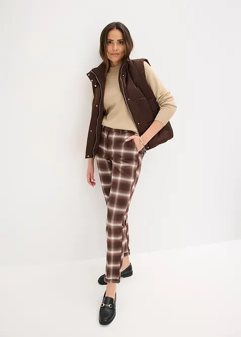 Doudoune sans manches légèrement brillante, bonprix