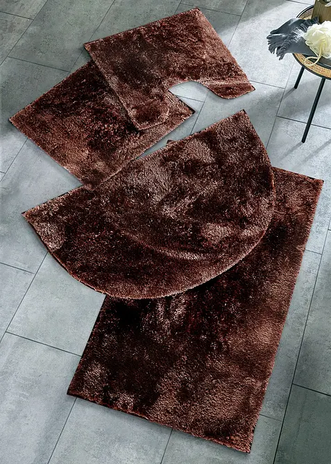 Tapis de bain à surface brillante, bonprix