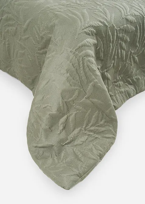 Couvre-lit motif feuillage, bonprix