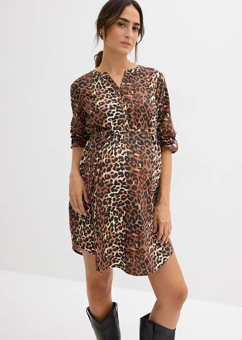 Robe-chemise de grossesse et d’allaitement en viscose fluide, bonprix