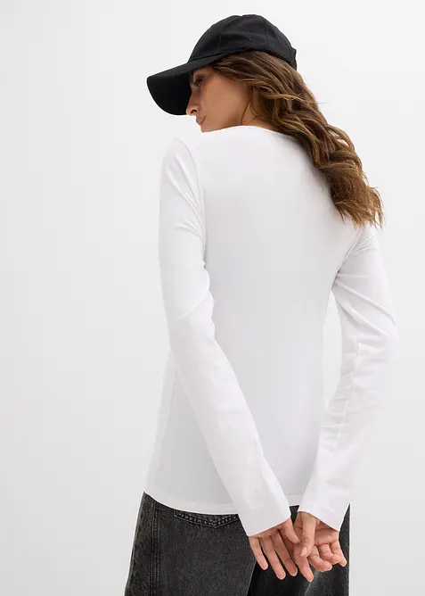 Lot de 2 T-shirts de grossesse et d’allaitement, bonprix