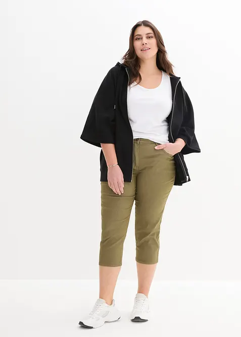 Jean droit, taille mi-haute et confortable, bonprix