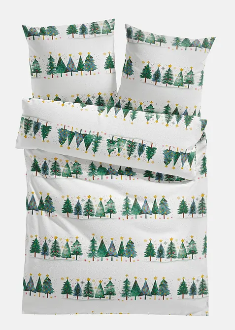 Parure de lit motif sapins, bonprix