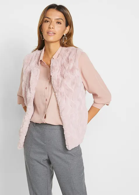 Gilet sans manches doux et moelleux, bonprix