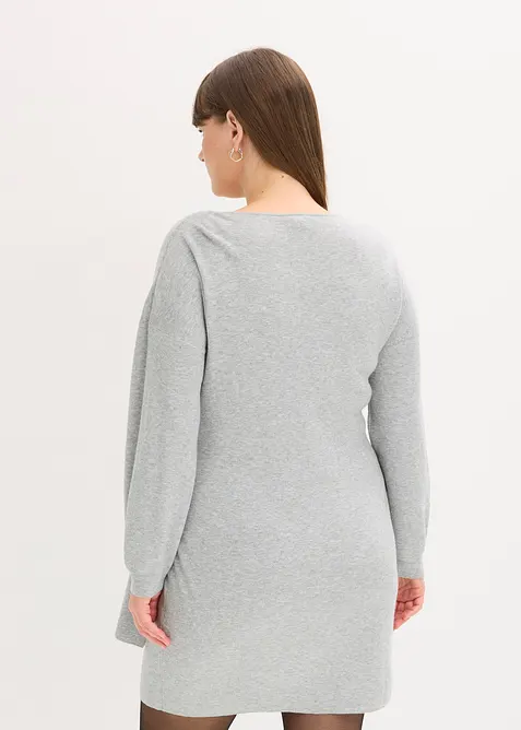 Robe en maille de viscose mélangée, bonprix