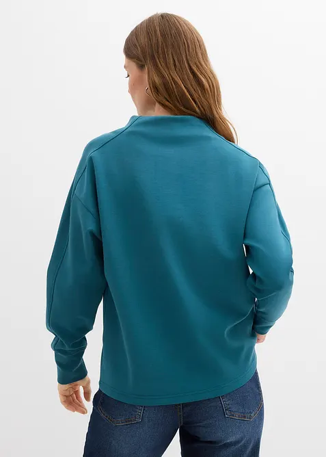 Sweat oversize en mati&egrave;re n&eacute;opr&egrave;ne douce, bonprix