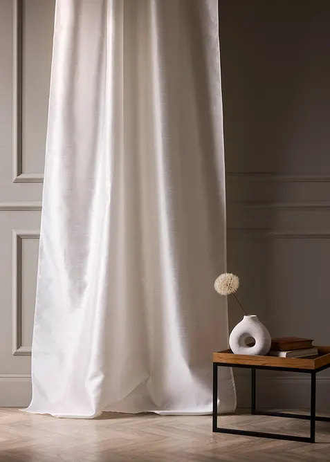 Rideau légèrement brillant, aussi en extra long (1 pce), bonprix