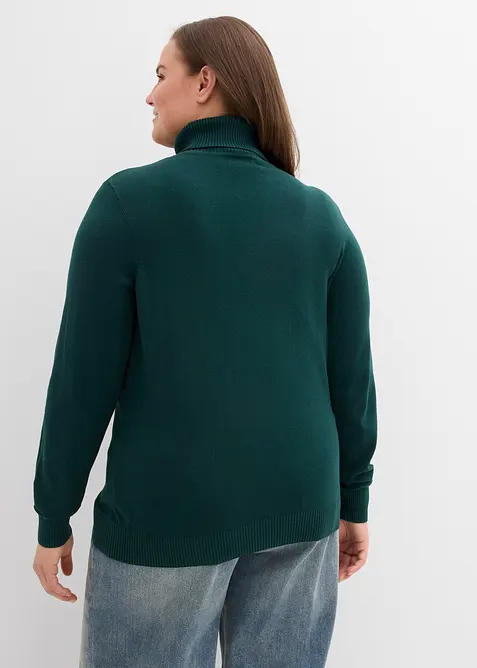 Pull col roul&eacute;, bonprix