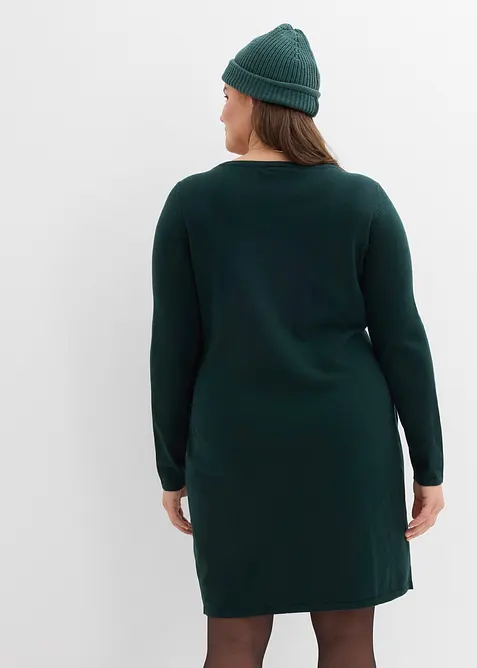 Robe en maille dans une coupe décontractée, bonprix