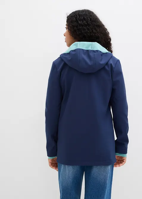 Veste softshell imperméable à capuche, bonprix