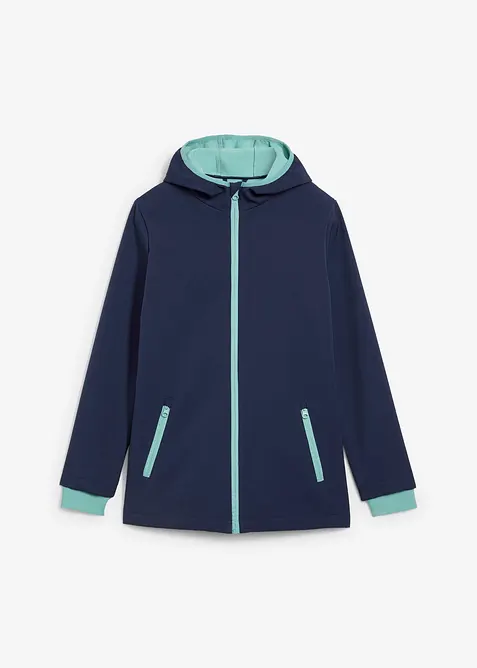 Veste softshell imperméable à capuche, bonprix