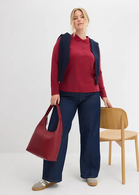 Polo en coton épais, bonprix